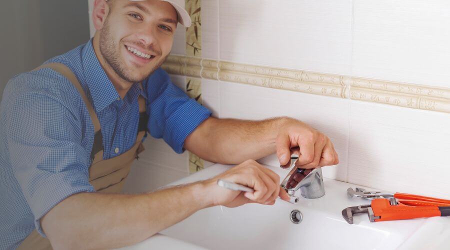 Faucet cartridge replacement in Yale, IA